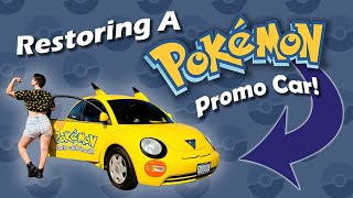 Restoring PIKA7, A Nintendo Pokemon Promotional Pikachu Car: One Year Later