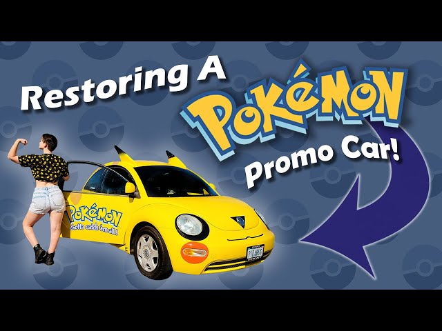 Restoring PIKA7, A Nintendo Pokemon Promotional Pikachu Car: One
