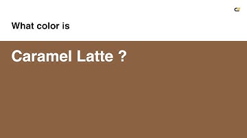 Caramel Latte color #8c6342 hex color - Brown color - Cool color 8c6342