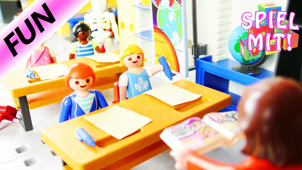 Playmobil Film Deutsch - HAUSAUFGABEN VERGESSEN - Playmobil Schule ...