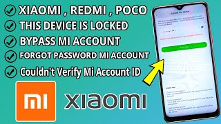 This Device Is Locked (Xiaomi Redmi Poco) couldn