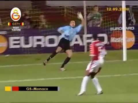 Hagi - Galatasaray 3 - 2 Monaco.. (-2.GOL-) 12.09.2000