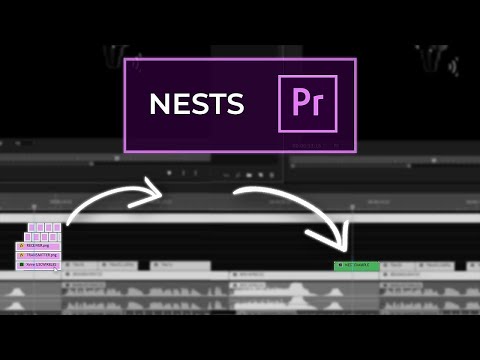 TUTORIAL: What is NESTING and How Is It Used? [Premiere Pro]