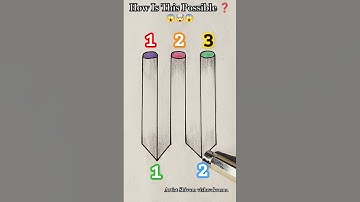 How Is This Possible ❓🤯#3dart #3ddrawing
