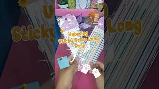 Unboxing Sticky Notes Lucu💫👀😻 #shortvideo #unboxing #booktok #stickynotes