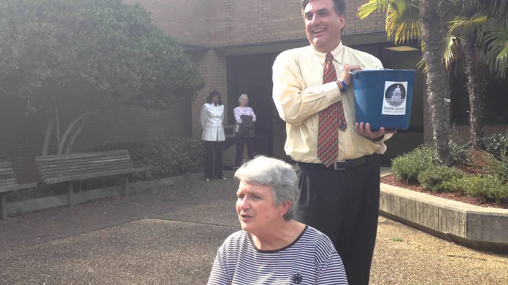Superintendent Martha Peek (@SuperPeek) accepts the ALS Ice Bucket Challenge