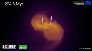The Evolution of Black Hole Spins in a Galaxy Merger Simulation
