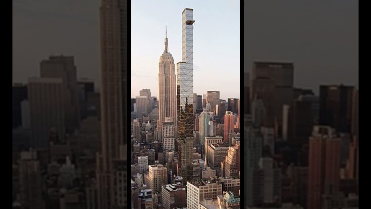 New York City Future skyline ￼