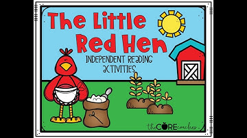 Little Red Hen - Fairy Tale reading activities