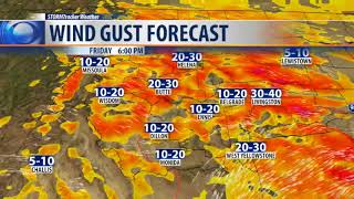 Windy Afternoon For Bozeman & SW Montana