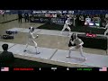 C1 - Div I Women's Foil - Semi Final  ( Kim v Liu) - January NAC -Kansas City, MO -2025