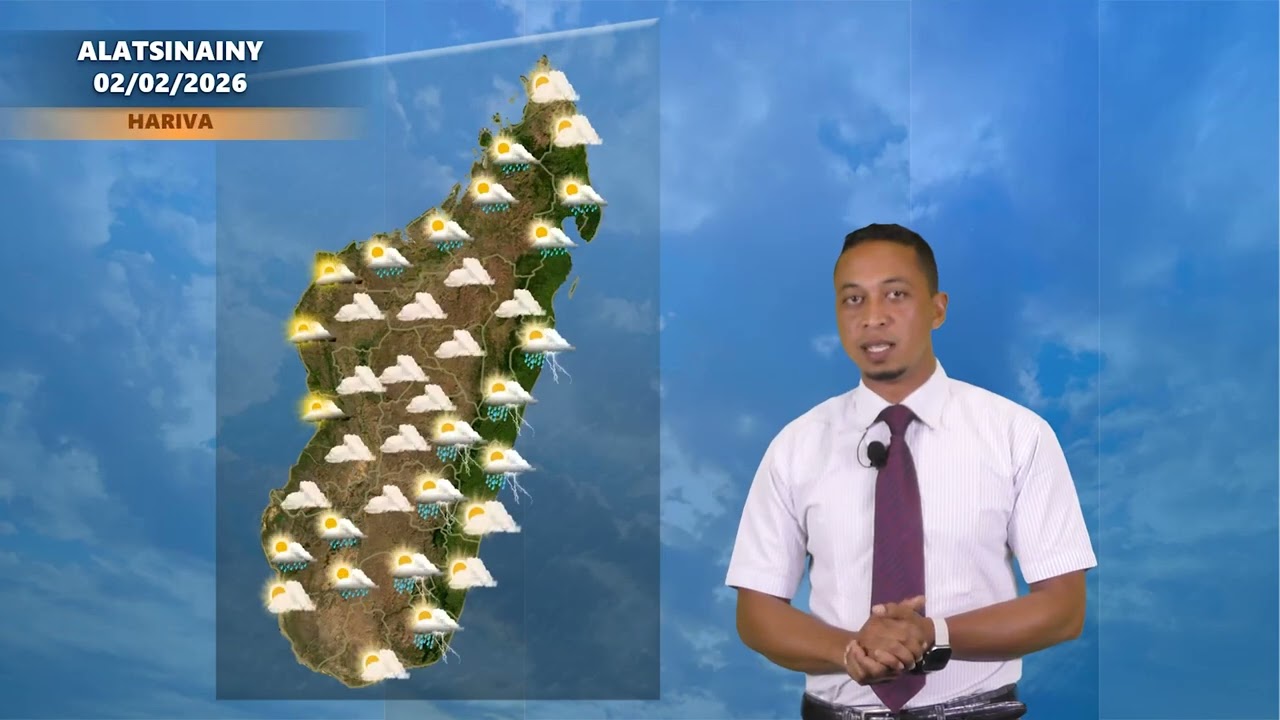 Météo Lundi 02 Février 2026