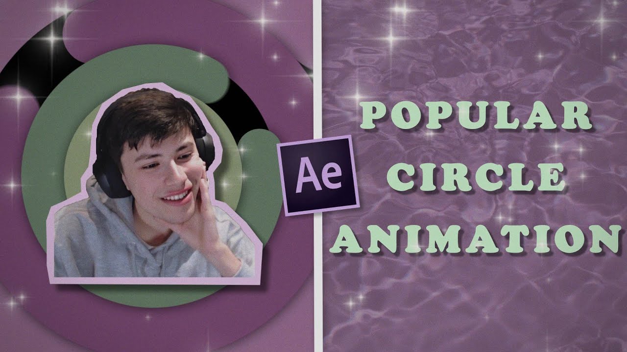 popular circle animation tutorial | after effects - YouTube