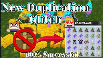 New Duplication Glitch 😍 - Blockman go (Skyblock) | 2.25.6 Legit!?✓ |
