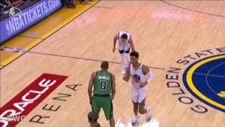 Avery Bradley Defense On Stephen Curry \& Klay Thompson, March 8, 2017