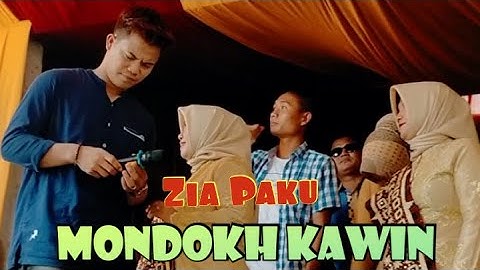 Zia Paku || MONDOKH KAWIN cipt: Rusdi. MU || live panggung