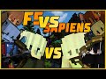 F5 vs SAPIENS | ТУРНИРНЫЕ ИГРЫ | BEDWARS VIMEWORLD | CV