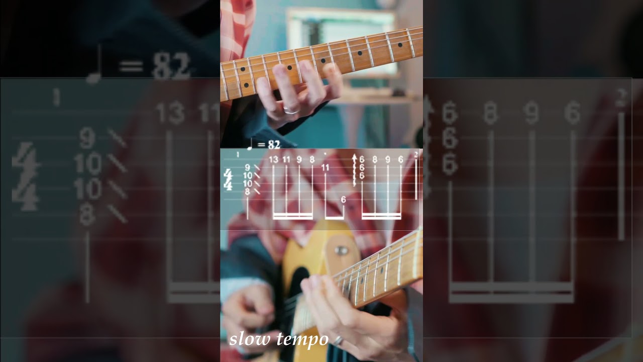 『TAB譜』Vinyl/King Gnu intro #guitarist #ギター#shorts