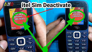 itel mobile sim deactivated problem itel it2163 it2160 sim deactivate problem Mobile Sim Deactivated