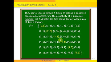 #12businessmaths,#Binomial_problem,  chapter 7 Probability distributions exercise 7.1 sum15