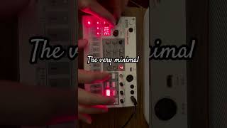 The very minimal techno / synth korg volca electronicmusic edm