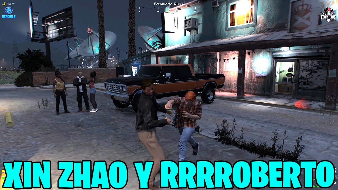 XIN ZHAO Y ROBERTO SE PELEAN - XIN BAILA CON ANA😯🤣 | GTA V ROLEPLAY