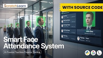 Smart Face Attendance System in Python | AI & Computer Vision Project | Tutorial + Source Code #ai