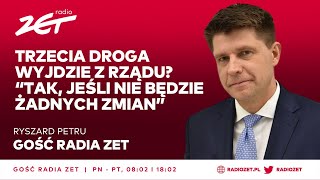 Trzecia Droga wyjdzie z rządu? Ryszard Petru: Tak, jeśli nie będzie żadnych zmian