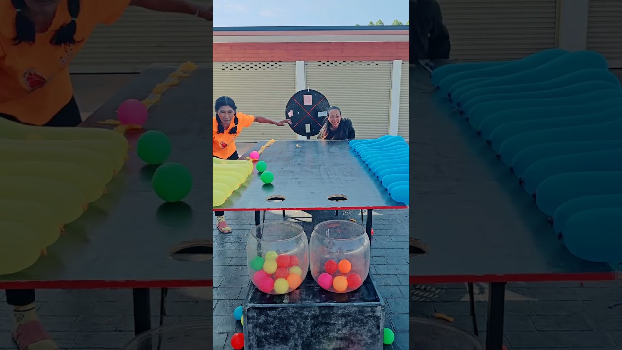 เกมโยนบอลเข้ารู #ยายแปยายเลี่ยน 