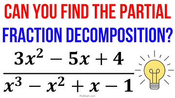 Can You Find the Partial Fraction Decomposition? NonZero A, B, C Constants | Fast & Easy Explanation