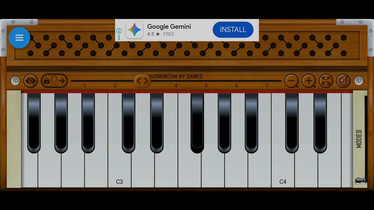 Tujhe Dekha To Ye Jana Sanam Harmonium Tutorial | Shahrukh Khan | DDLJ | Easy Notes for Beginners