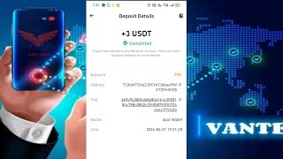 How To Work VANTEN-USDT || Live Withdraw Proof Armani-USDT || New Website 2024 ||💵💰🤑