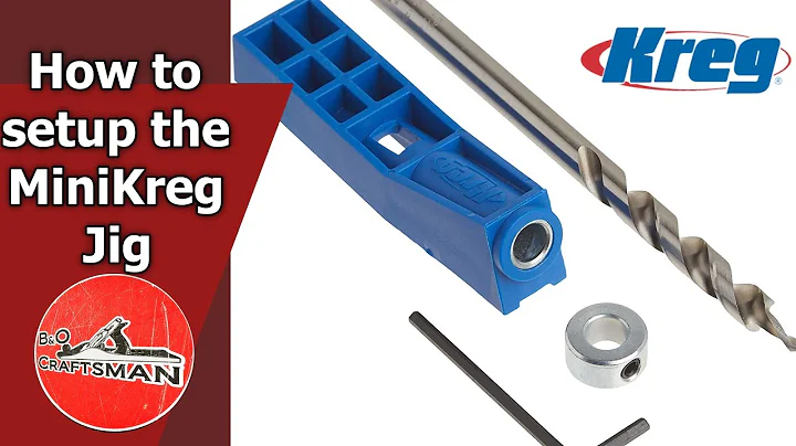 How to Setup the Mini Kreg jig