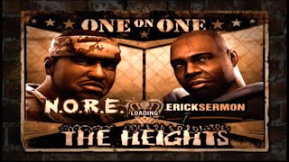 DEF JAM FIGHT FOR NEW YORK (Microsoft Xbox) NORE vs ERICK SERMON