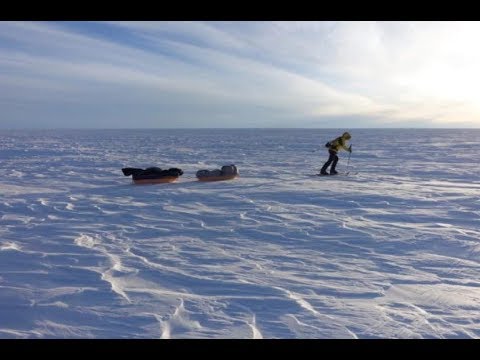 Видео: Британский исследователь умирает после попытки пересечь Антарктиду в одиночку