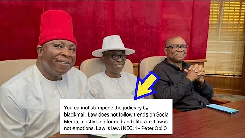 Court Grant Peter Obi & Labour Party Access To BVAS, But INEC Later Did This......
