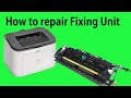 how to replace Fuser pressor Roller?1/2 दिन के बाद मुद्रित अक्षरों के डिलीट होने की समस्या का समाधान