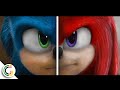 Comparison sonic vs sonic  original trailer  the sonic movie 2  graphy 4k