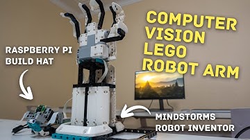 Computer Vision LEGO Robot Arm (Build HAT)