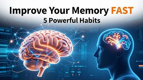 5 Powerful Habits That Will Improve Your Memory |5 habits to improve mentally health|boost  memory
