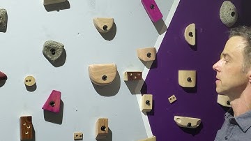 What is a jug wood climbing hold?