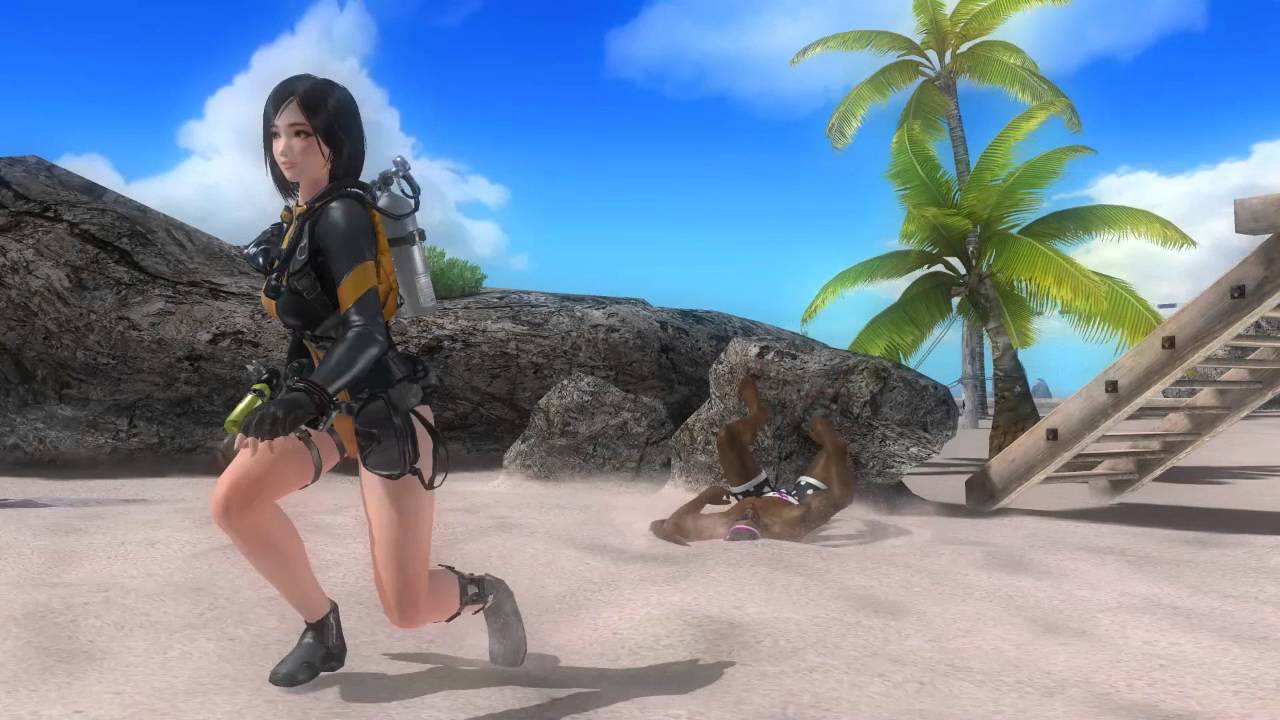 DOA5LR - [Naotora vs Zack] "Intruder at Zack Island"