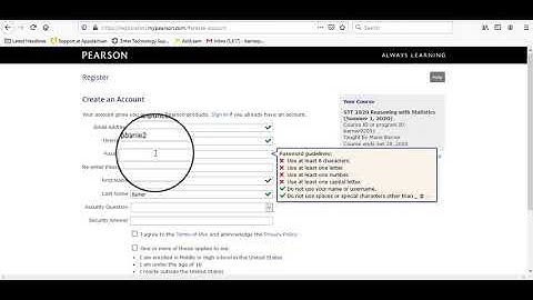 temporary Pearson Access