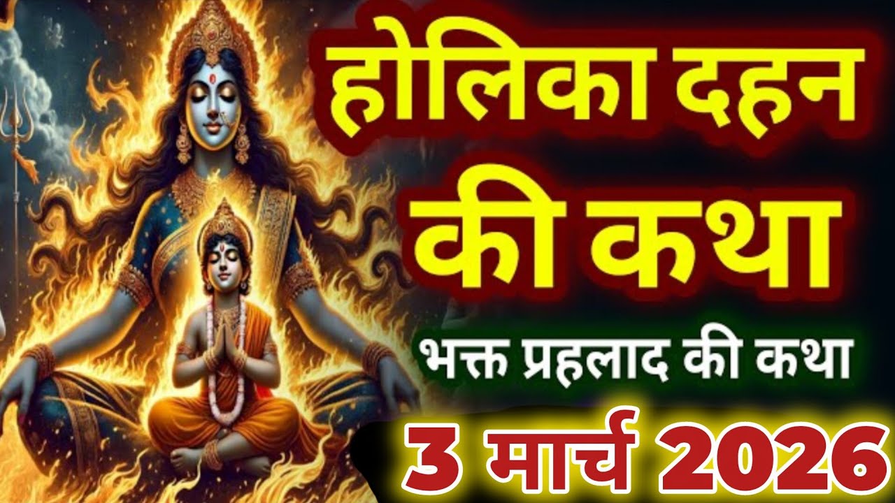 होलिका दहन की कहानी | Holika Dahan Ki Kahani | Holika Dahan Story | Purnima Vrat Katha | Purnima