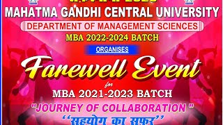 Farewell Party In Mba Batch 2K21-23 Viral Aawaj Nitesh Prabhakar