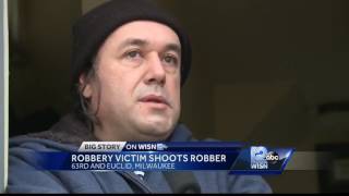 Man fights back against would-be robbers