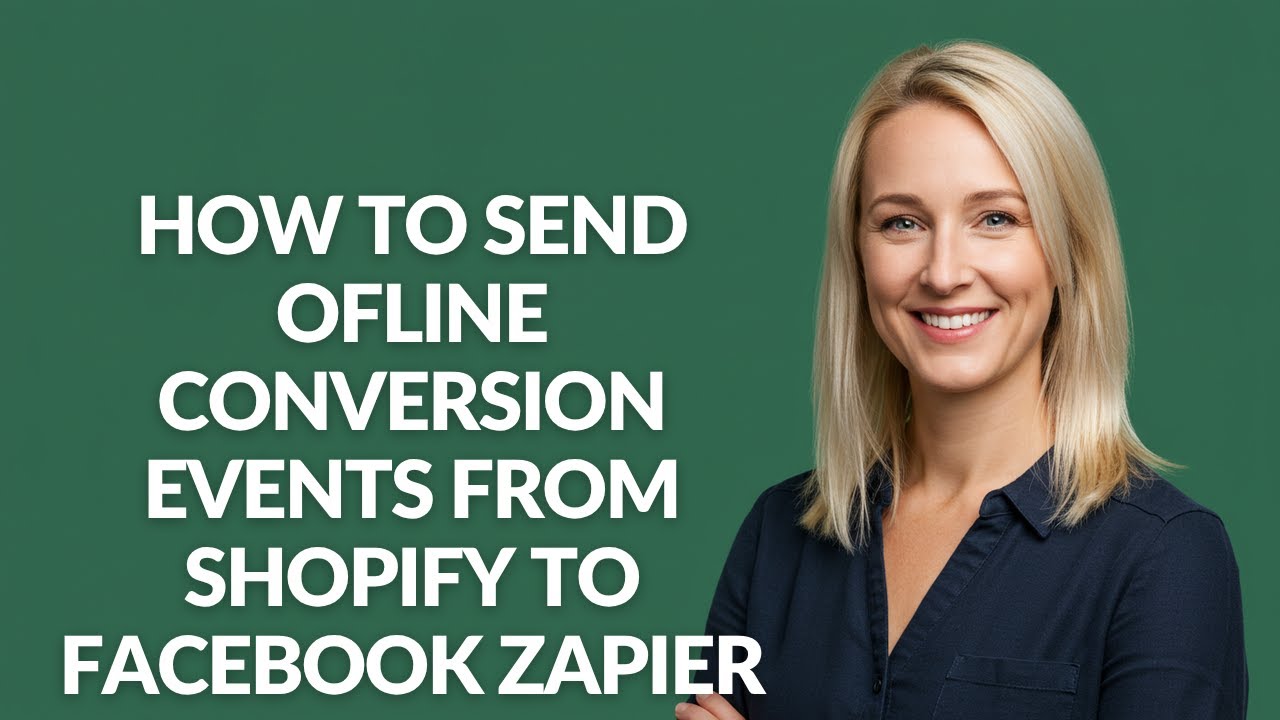 Shopify to Facebook offline conversions tutorial thumbnail