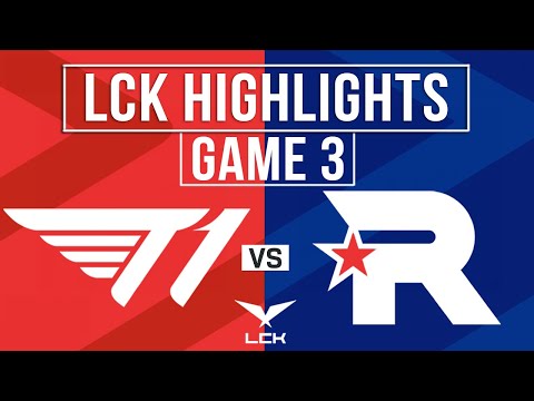 T1 vs KT Highlights Game 3 | LCK 2024 Summer | T1 vs KT Rolster