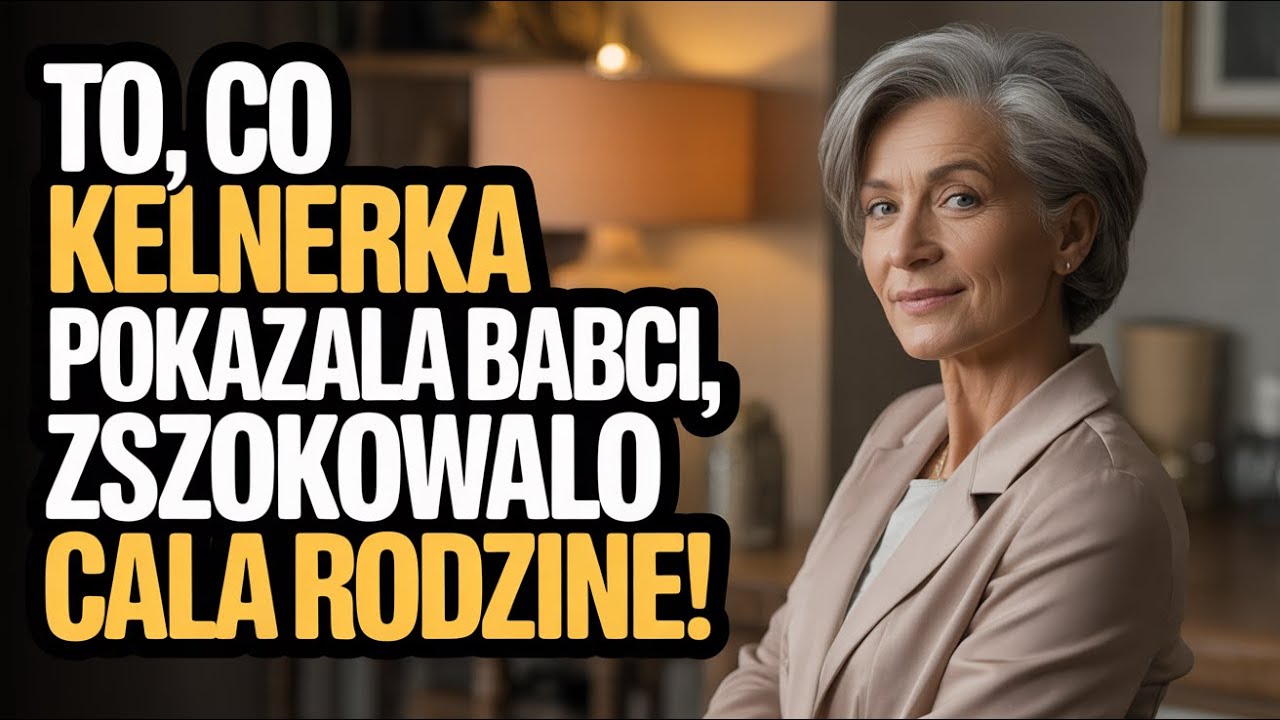 Prawdziwa historia Babci: Co kelnerka pokazała po kolacji na zawsze odmieniło moje życie