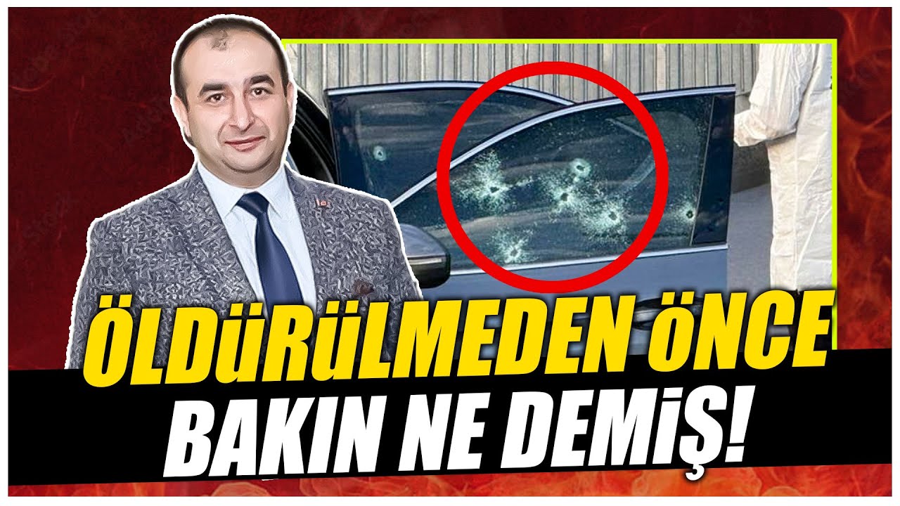 Serdar Öktem öldürülmeden önce bakın ne demiş! O sözler ortaya çıktı!
